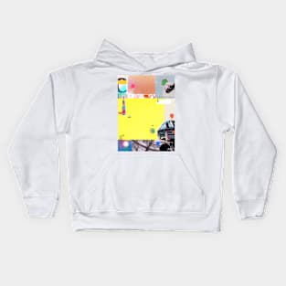 yellow fills Kids Hoodie